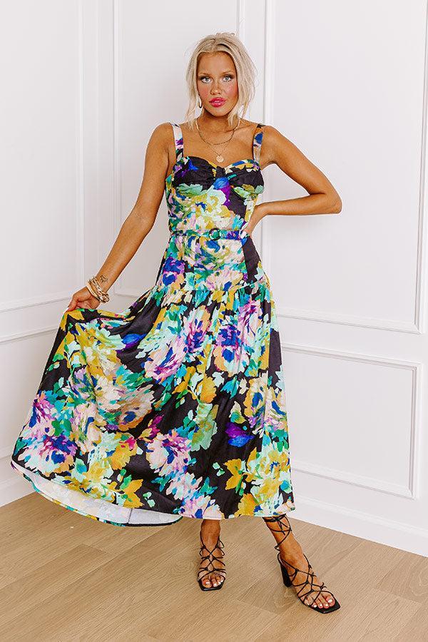 Twilight Toast Floral Midi Product Image