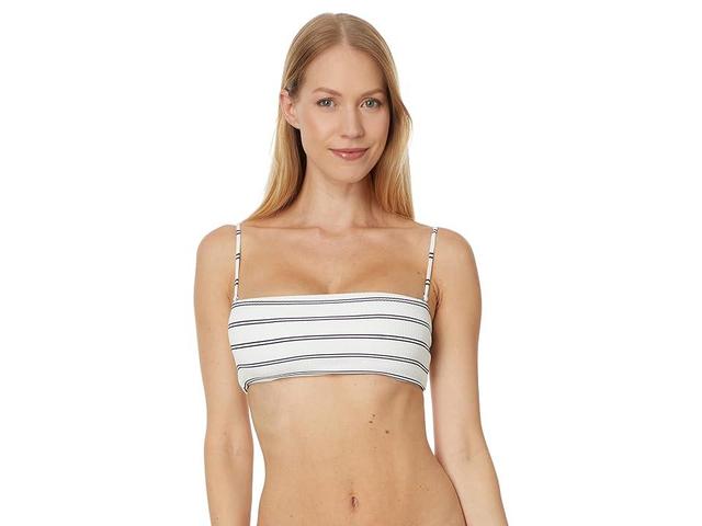 Madewell Spaghetti-Strap Bandeau Bikini Top (Lighthouse) Women's Swimwear Product Image