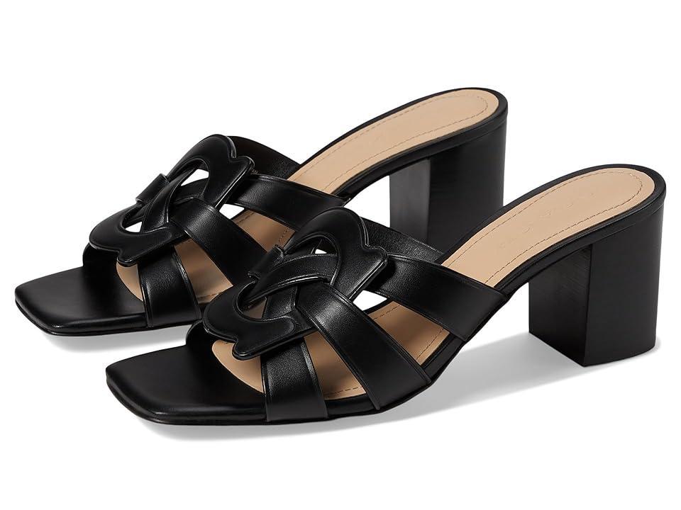 COACH Nikki Leather Sandal Women's Sandals Product Image