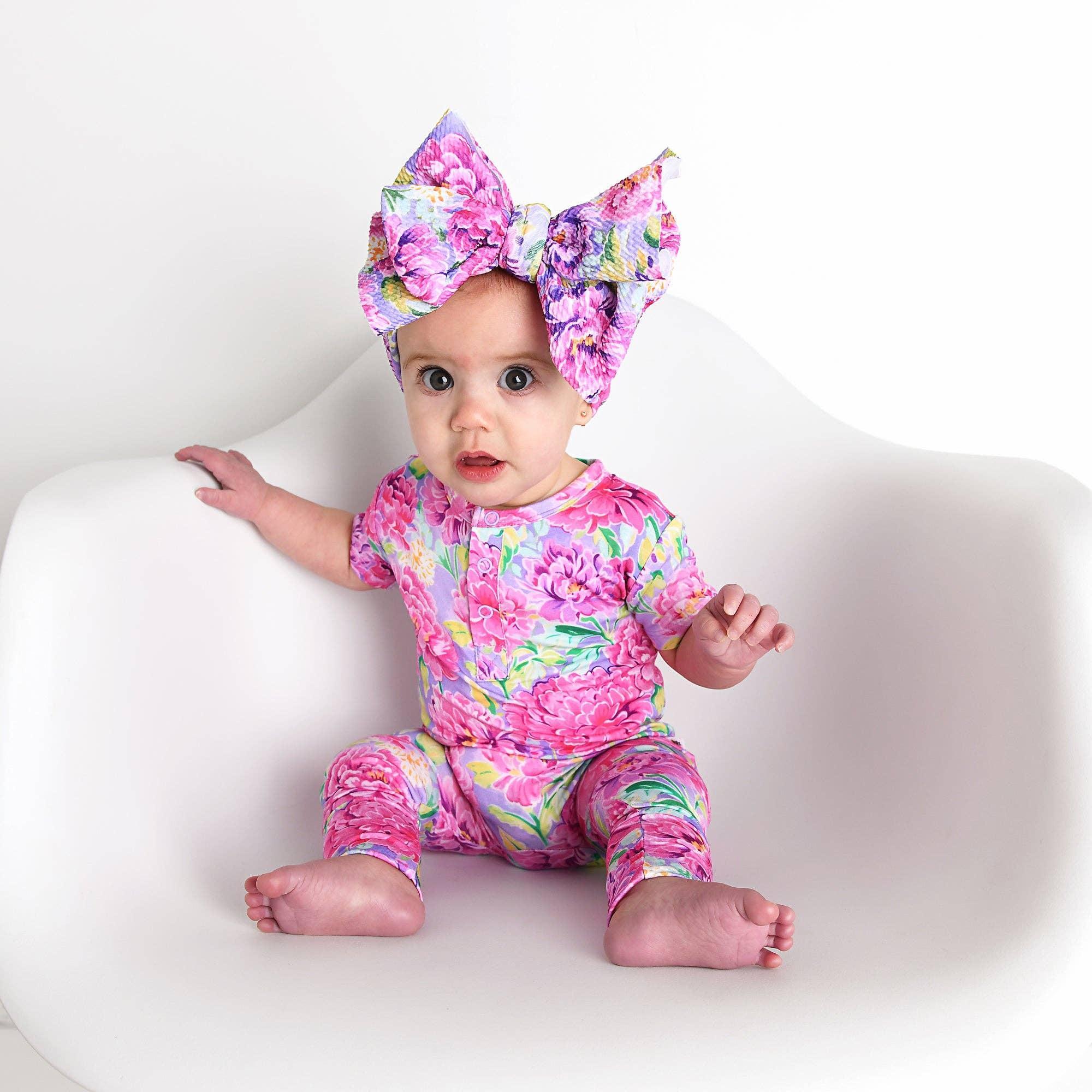 Delilah Henley Romper Product Image