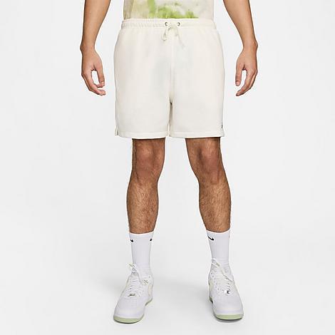 Nike Mens Club French Terry Flow Shorts - Sail/sail/(black) Product Image