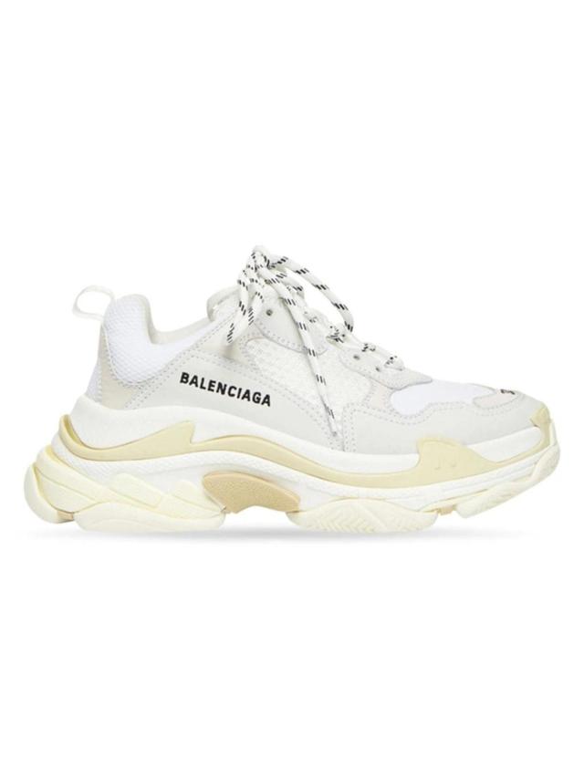 BALENCIAGA Triple S Sneaker In White Product Image