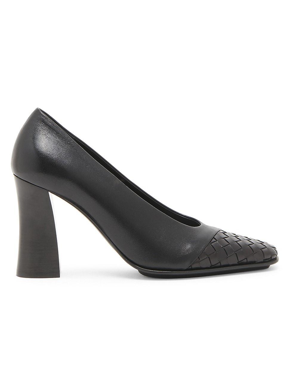 Womens Step 85MM Leather Pumps product image