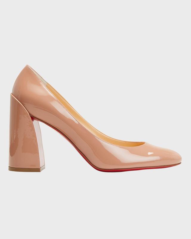 Womens Miss Sab 85MM Patent Leather Pumps Product Image