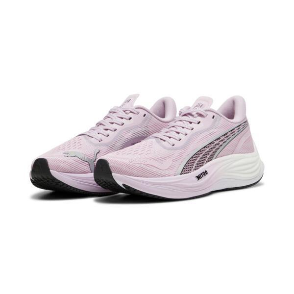 PUMA Velocity NITROâ¢ 3 Radiant Run Women's Running Shoes in Grape Mist/Black Product Image