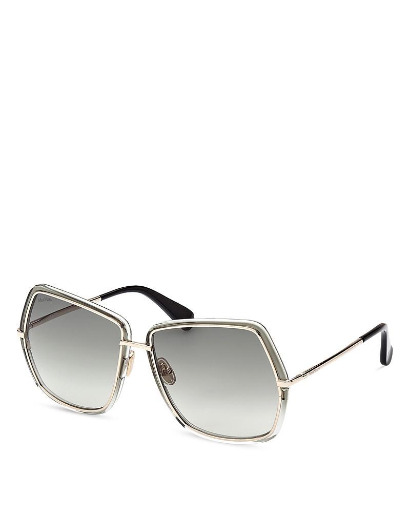 Max Mara Elsa3 Geometric Sunglasses, 61mm Product Image