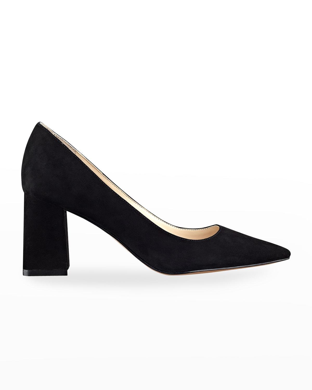 Marc Fisher Ltd. Womens Zala Pointed Toe Block Heel Pumps Product Image