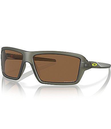 Oakley Mens OO9129 Cables 63mm Rectangle Sunglasses Product Image