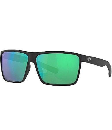 Costa Mens 6S9018 Rincon Mirrored 63mm Rectangle Polarized Sunglasses Product Image