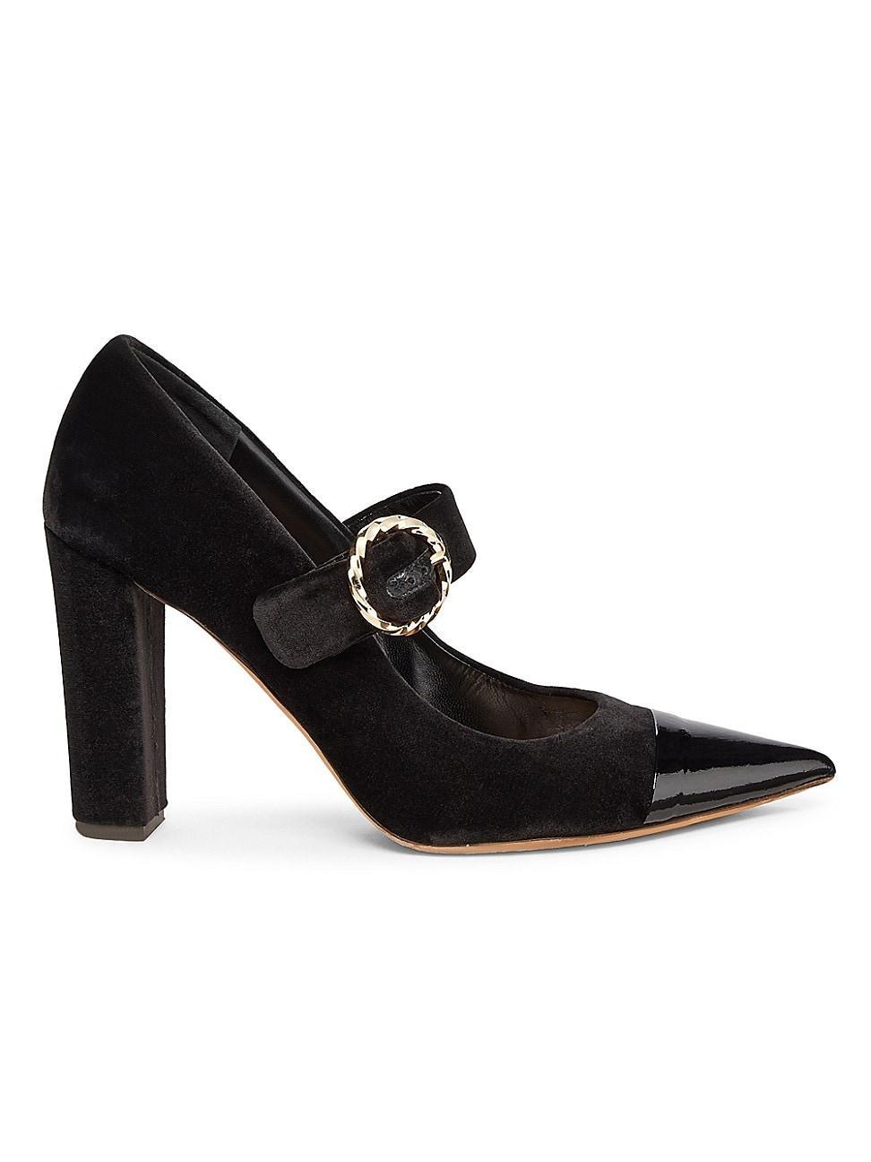 Womens Kiki Heel 100MM Buckle-Detail Pumps Product Image