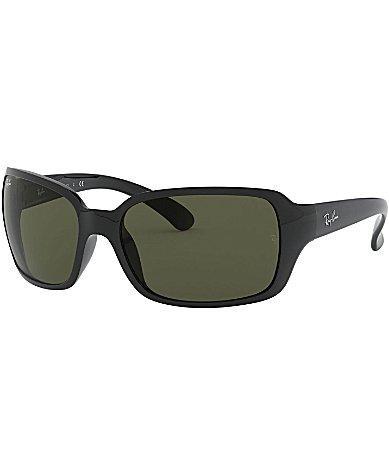 Ray-Ban Womens 0RB4068 60mm Havana Rectangle Sunglasses Product Image