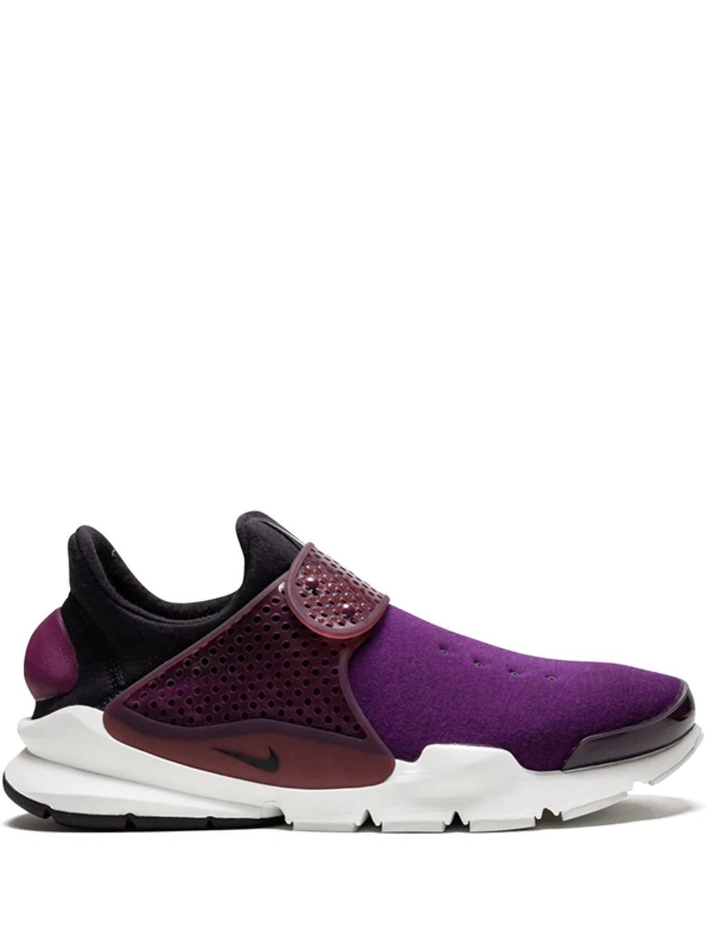 Sock Dart Tech Fleece Sneakers In Purple Product Image