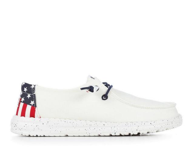 Women's HEYDUDE Wendy Americana Casual Shoes Product Image