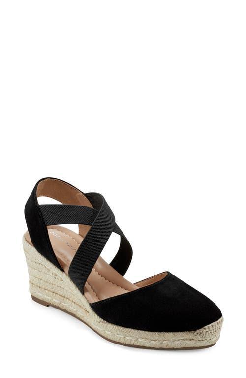 Easy Spirit Womens Meza Casual Strappy Espadrille Wedges Sandal Product Image