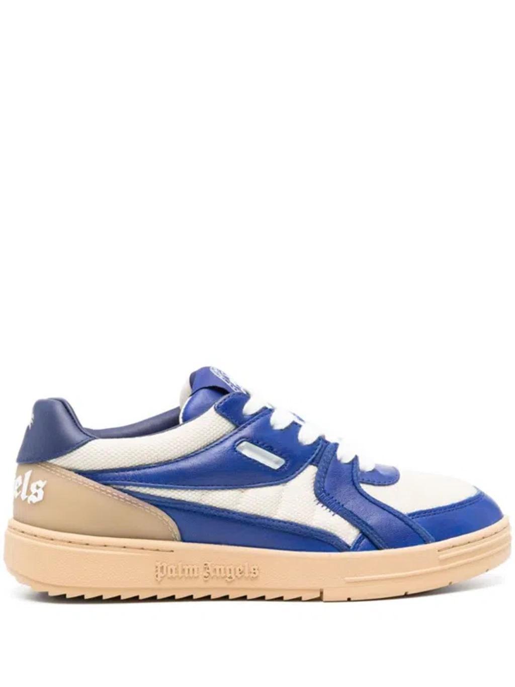 PALM ANGELS Palm University Sneakers In Blue Product Image