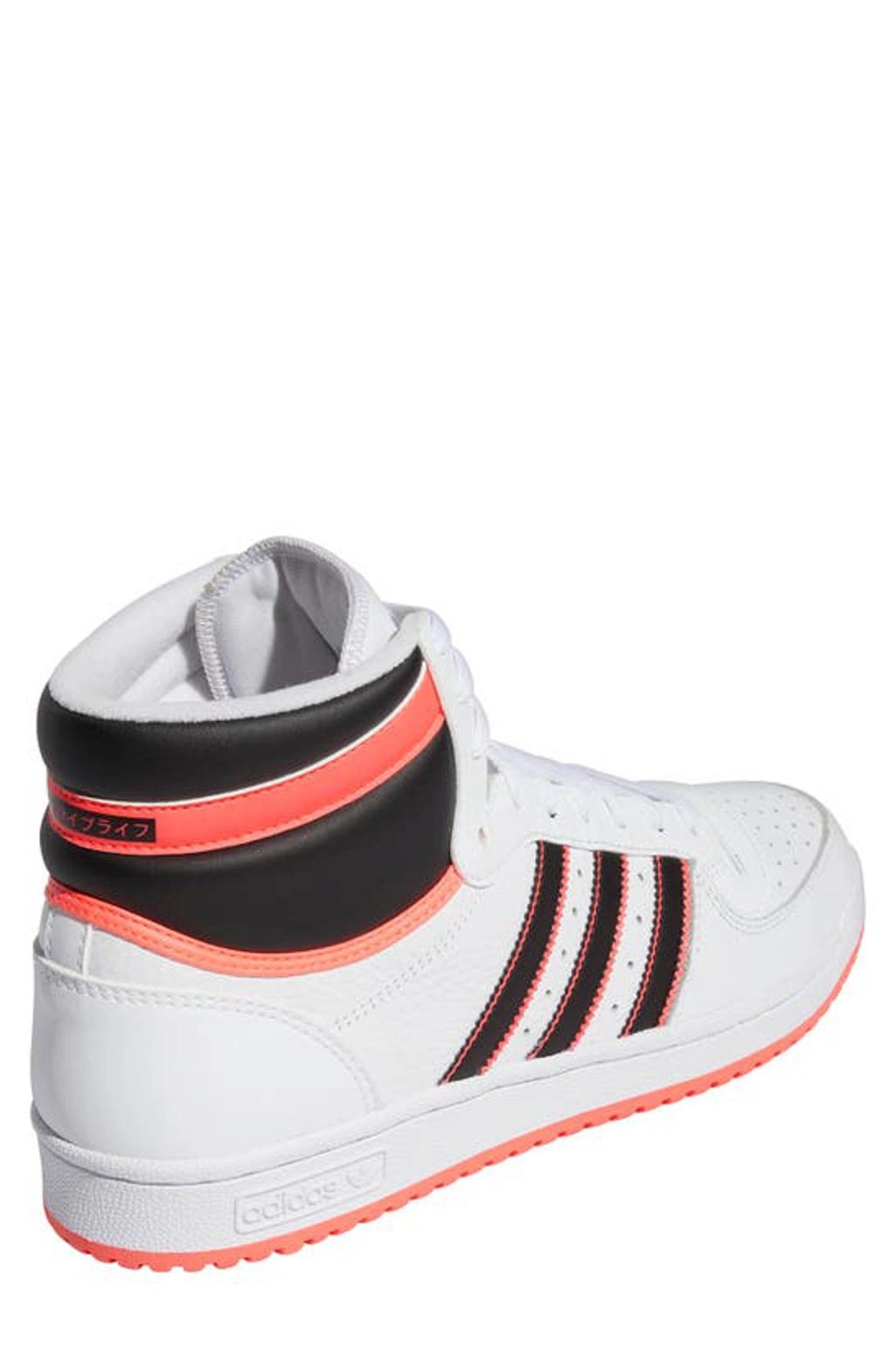 ADIDAS ORIGINALS Top Ten Rb High-top Sneakers In White/pink/black Product Image