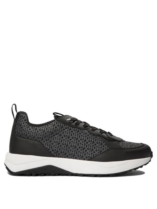 HUGO BOSS Kane Sneakers & Slip-on In Black Product Image