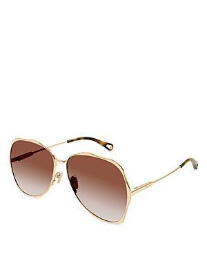 Chlo 60mm Aviator Sunglasses Product Image