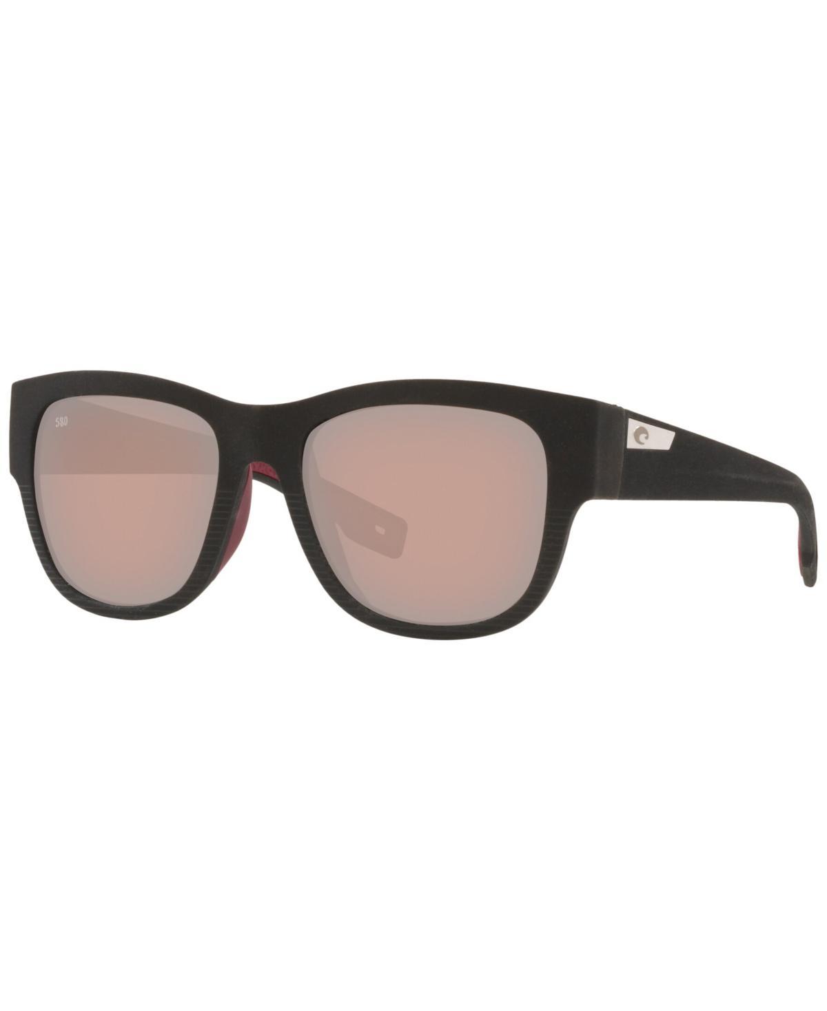 Costa Del Mar Caleta 55mm Mirrored Polarized Square Sunglasses Product Image