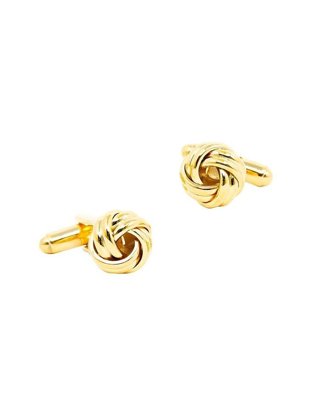 Gold Knot Cufflinks Product Image