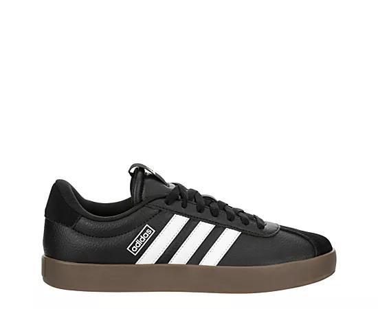 adidas Womens Vl Court 3.0 Casual Sneakers from Finish Line - White, Core Black Product Image