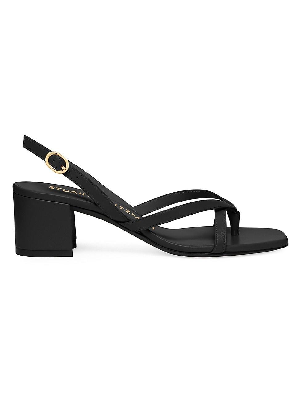 Womens Oasis 50MM Leather Slingback Sandals Product Image