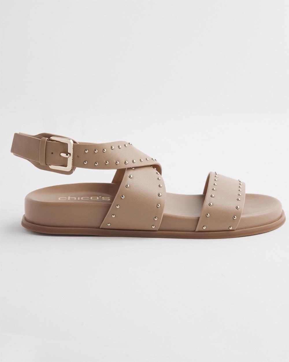 Tan Leather Sandals Product Image