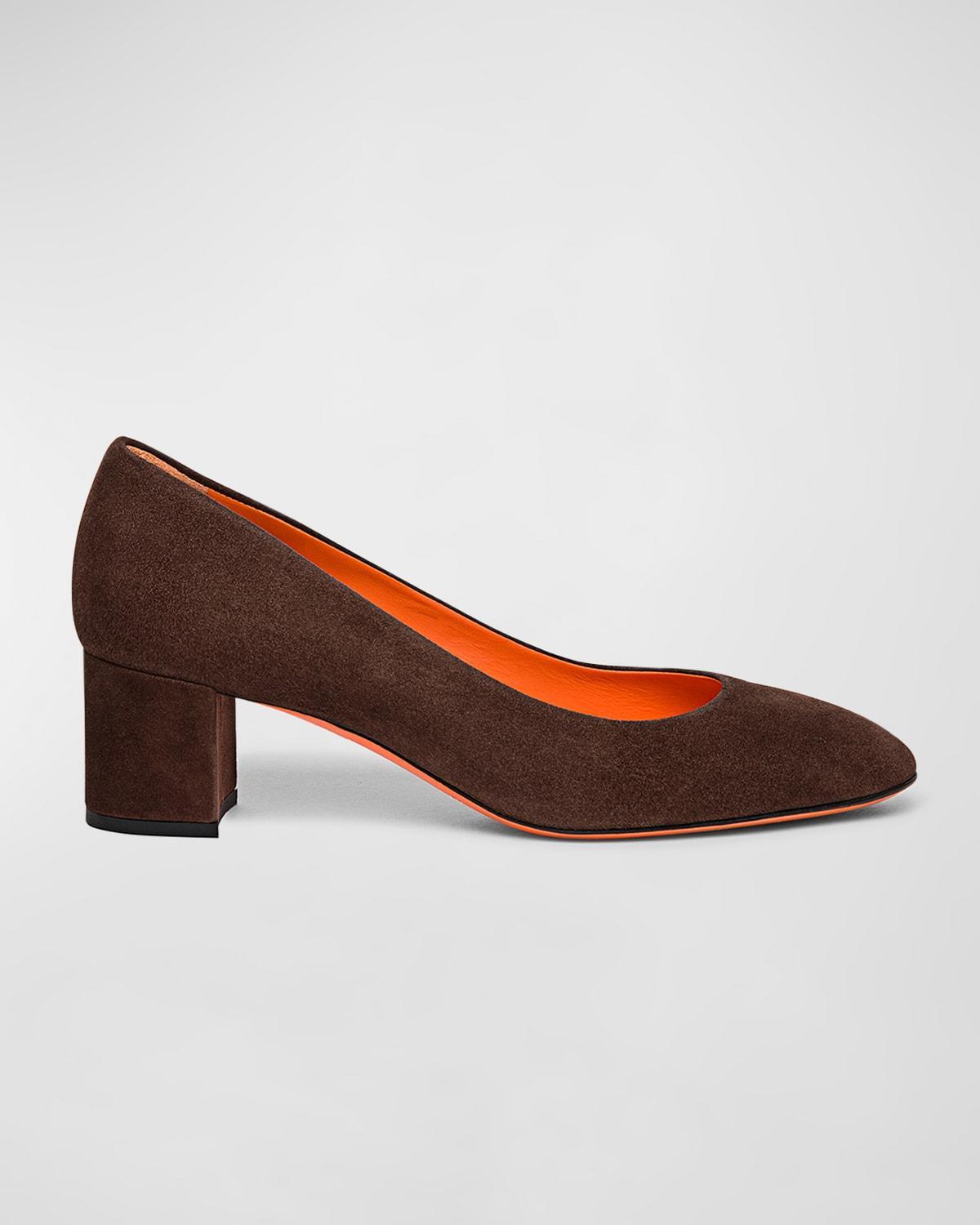 Womens 50MM Suede Pumps Product Image