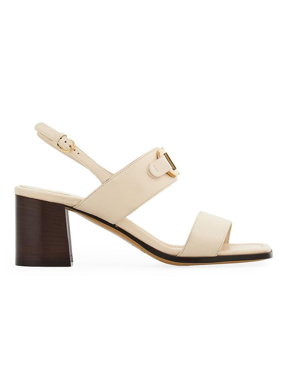 FERRAGAMO Lou Gancio Slingback Sandal Product Image