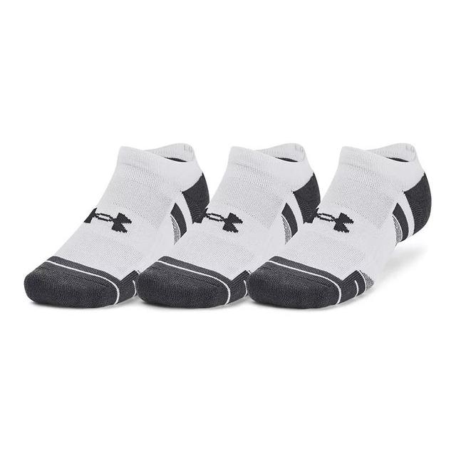 Under Armour Performance Tech 3-Pack No Show Socks, Womens Product Image