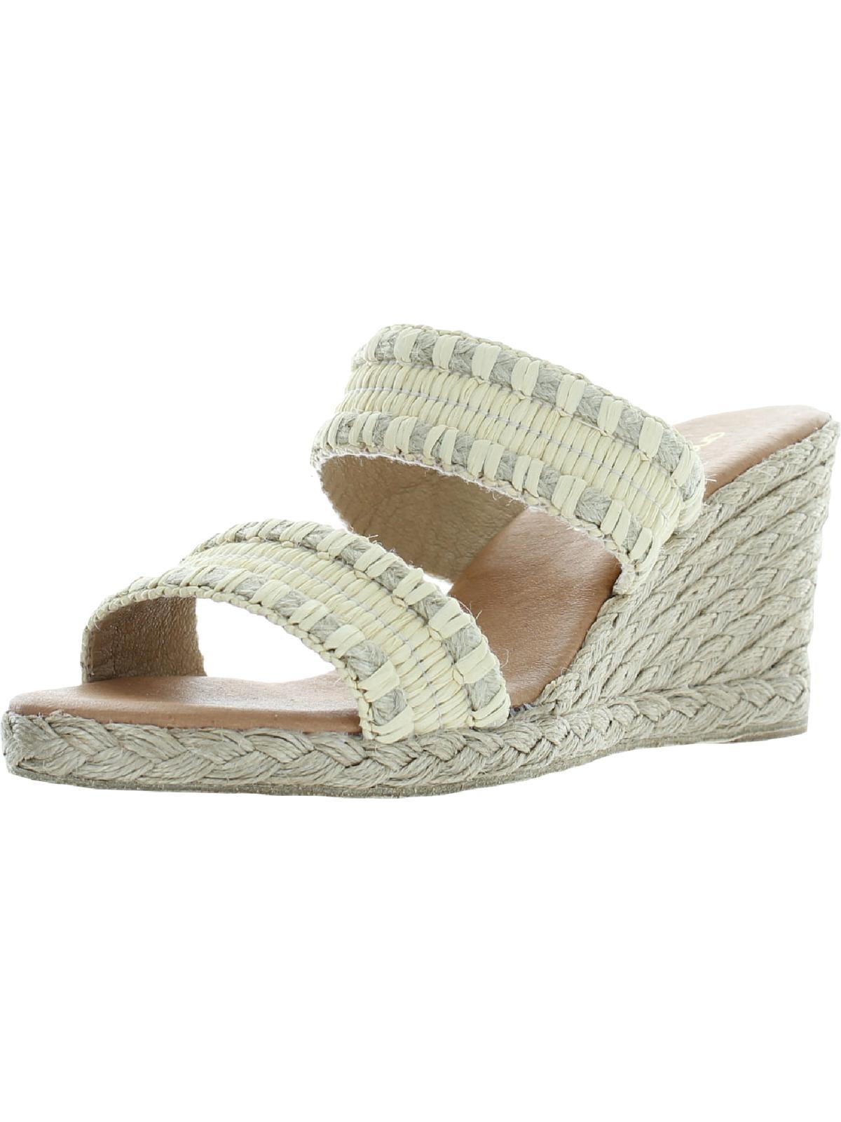 Andr Assous Nolita Raffia Wedge Slide Sandal Product Image