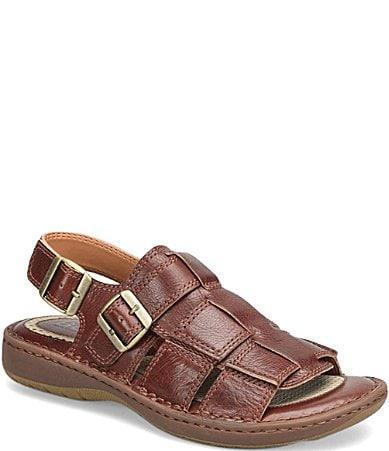 Born Mens Miguel Leather Fisherman Sandals Product Image