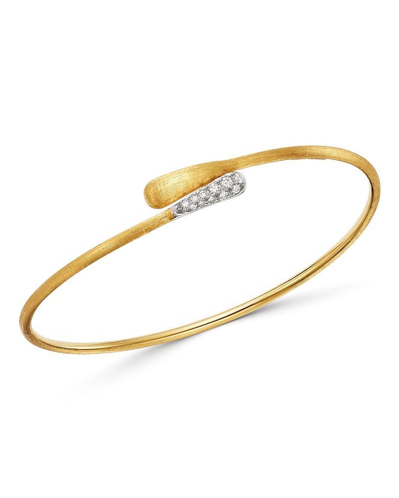 Marco Bicego 18K Yellow Gold Lucia Diamond Bangle Bracelet Product Image