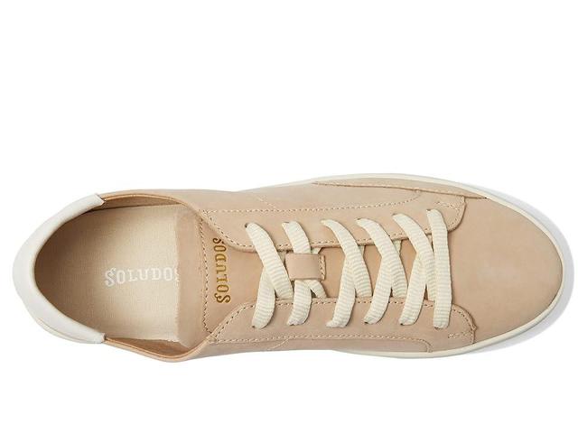 Soludos Ibiza Sneaker (Champagne ) Women's Lace up casual Shoes Product Image