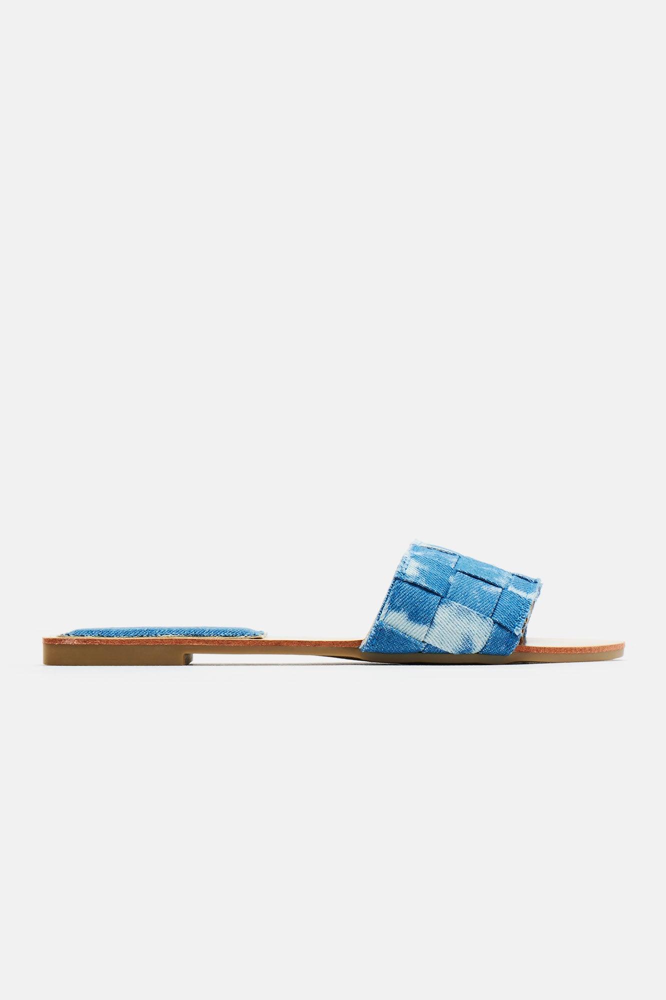 Dayna Denim Sandals - Denim Product Image