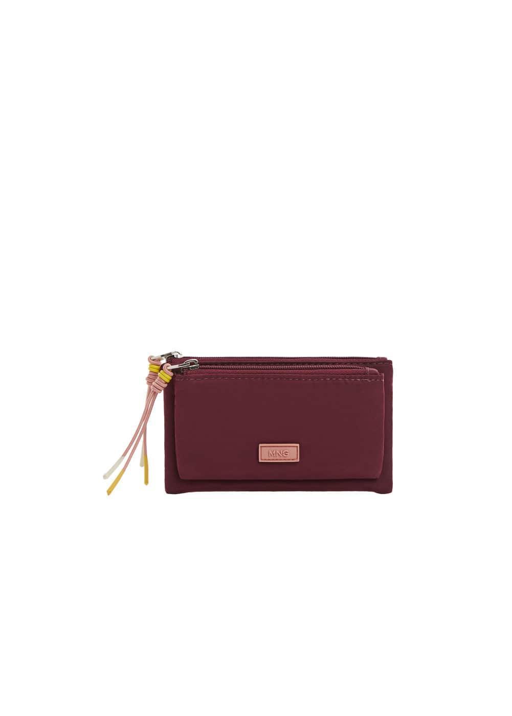 MANGO - Double compartment wallet - One size - Women Product Image