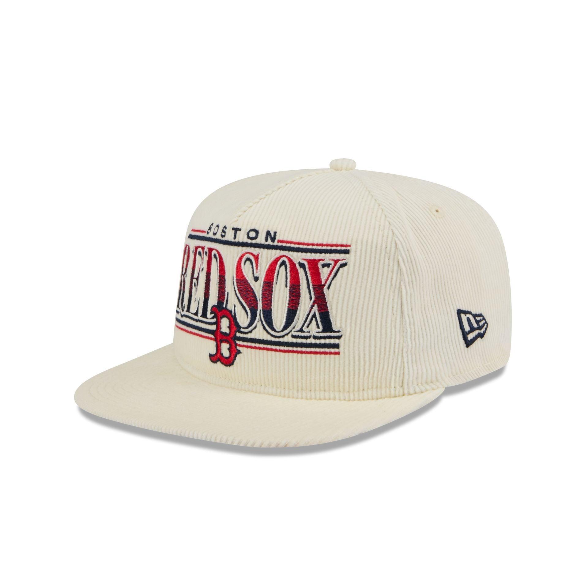 Boston Red Sox Throwback Corduroy Golfer Hat Male Product Image