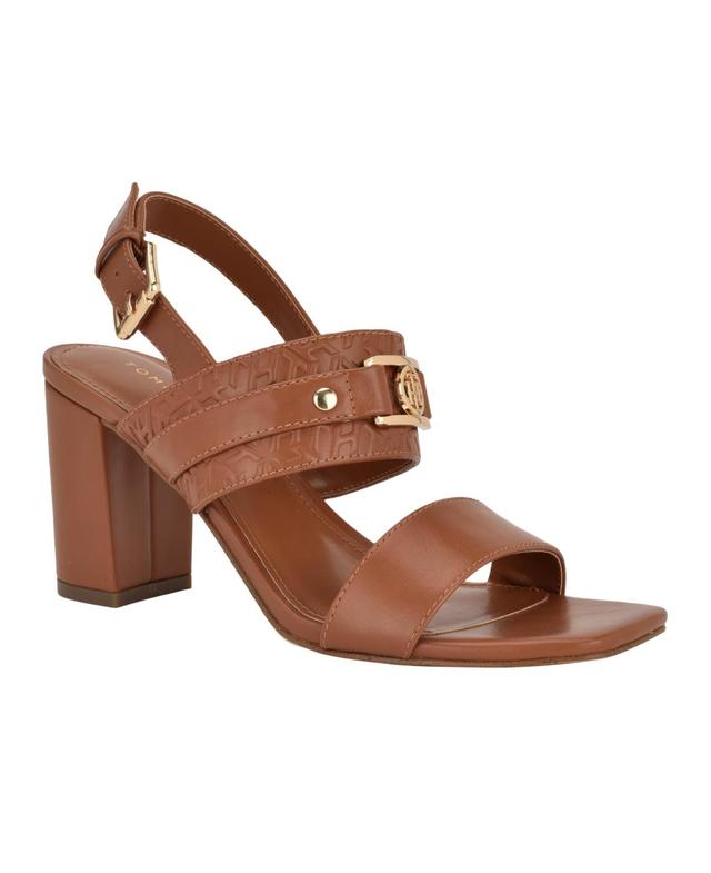 Tommy Hilfiger Womens Sylvier Block Heel Sandals Product Image