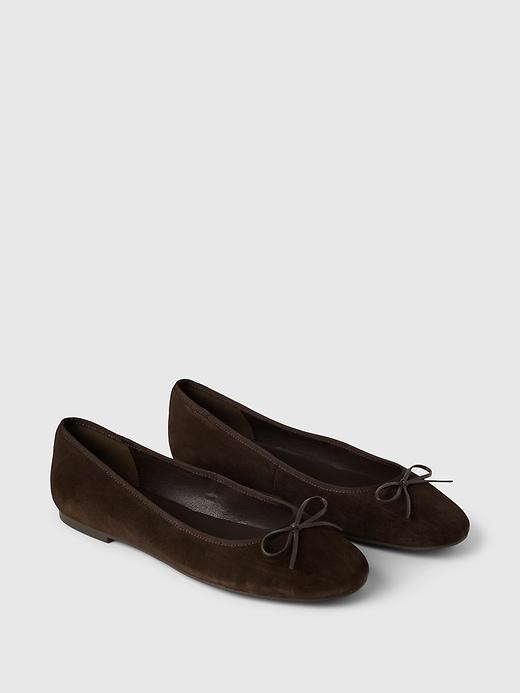 Suede Ballet Flats Product Image