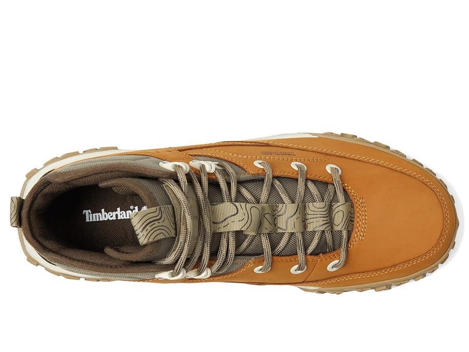 Timberland GreenStride Motion 6 Mid Leather (Wheat Nubuck) Men's Climbing Shoes Product Image