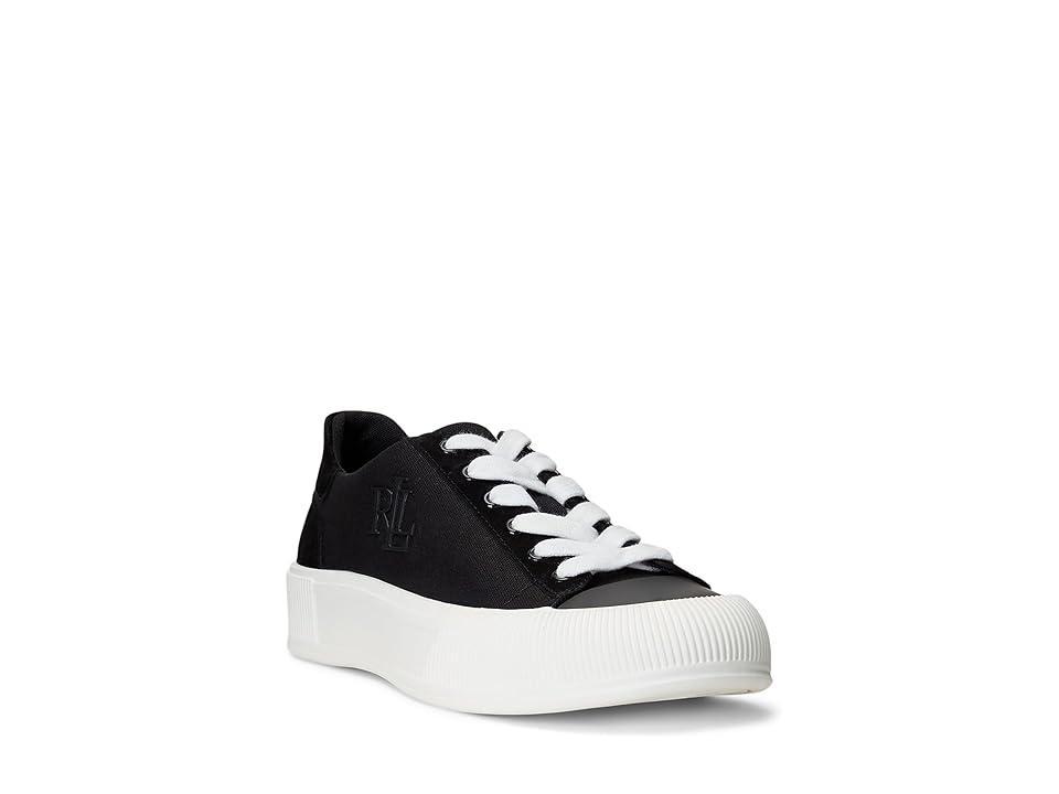 Lauren Ralph Lauren Womens Daisie Lace-Up Low-Top Sneakers Product Image