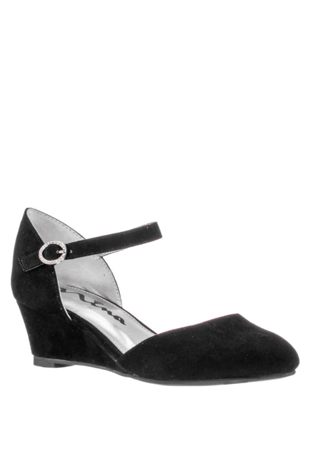 Nina Lenora in Black Microsuede Female Product Image