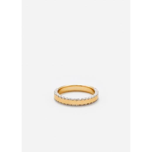 BAGUE GRIGNOTÉE PM OR JAUNE Product Image