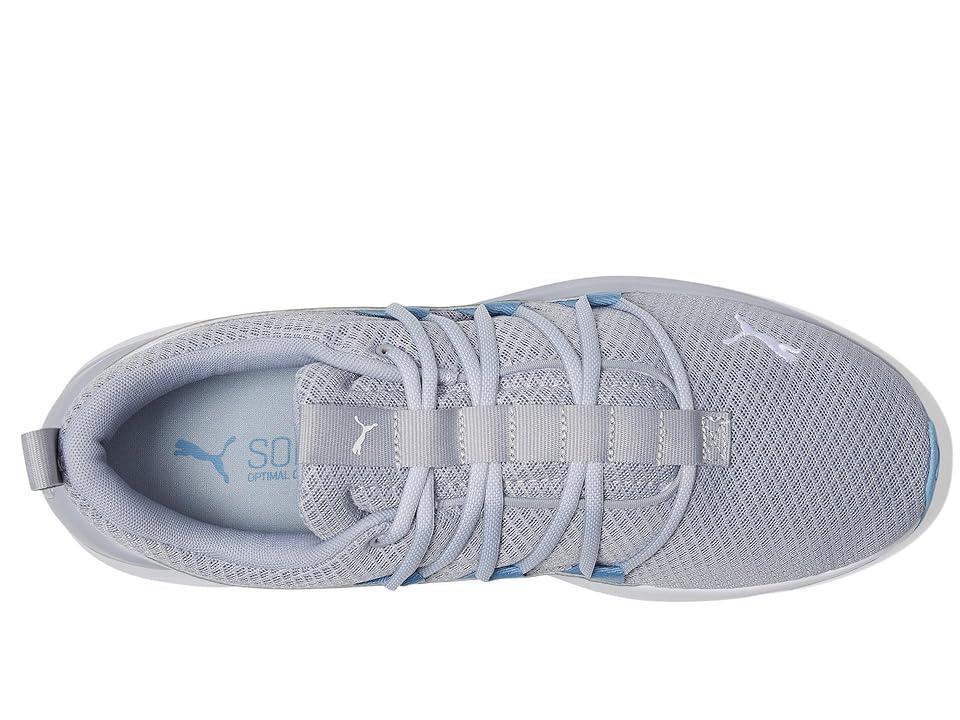 PUMA Softride One4All Fog/PUMA White/Zen Blue) Men's Shoes Product Image