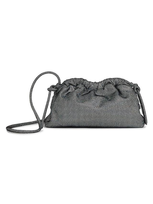 Womens Mini Cloud Leather Clutch Product Image