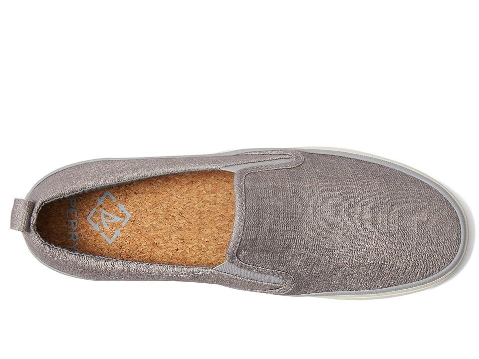 Sperry Crest Slip-On (Grey Shimmer) Women's Shoes Product Image