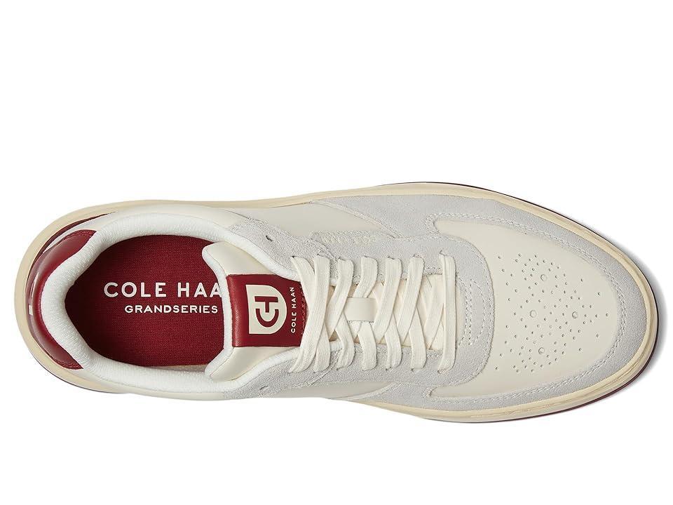 Cole Haan Grandpro Crossover Sneaker (Ivory/Cabernet) Men's Shoes Product Image