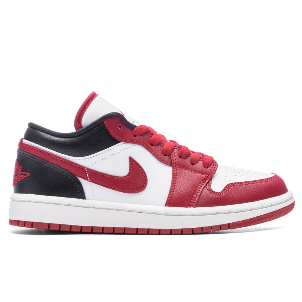 Air Jordan 1 Low Women's - White/Gym Red/Black Female Product Image