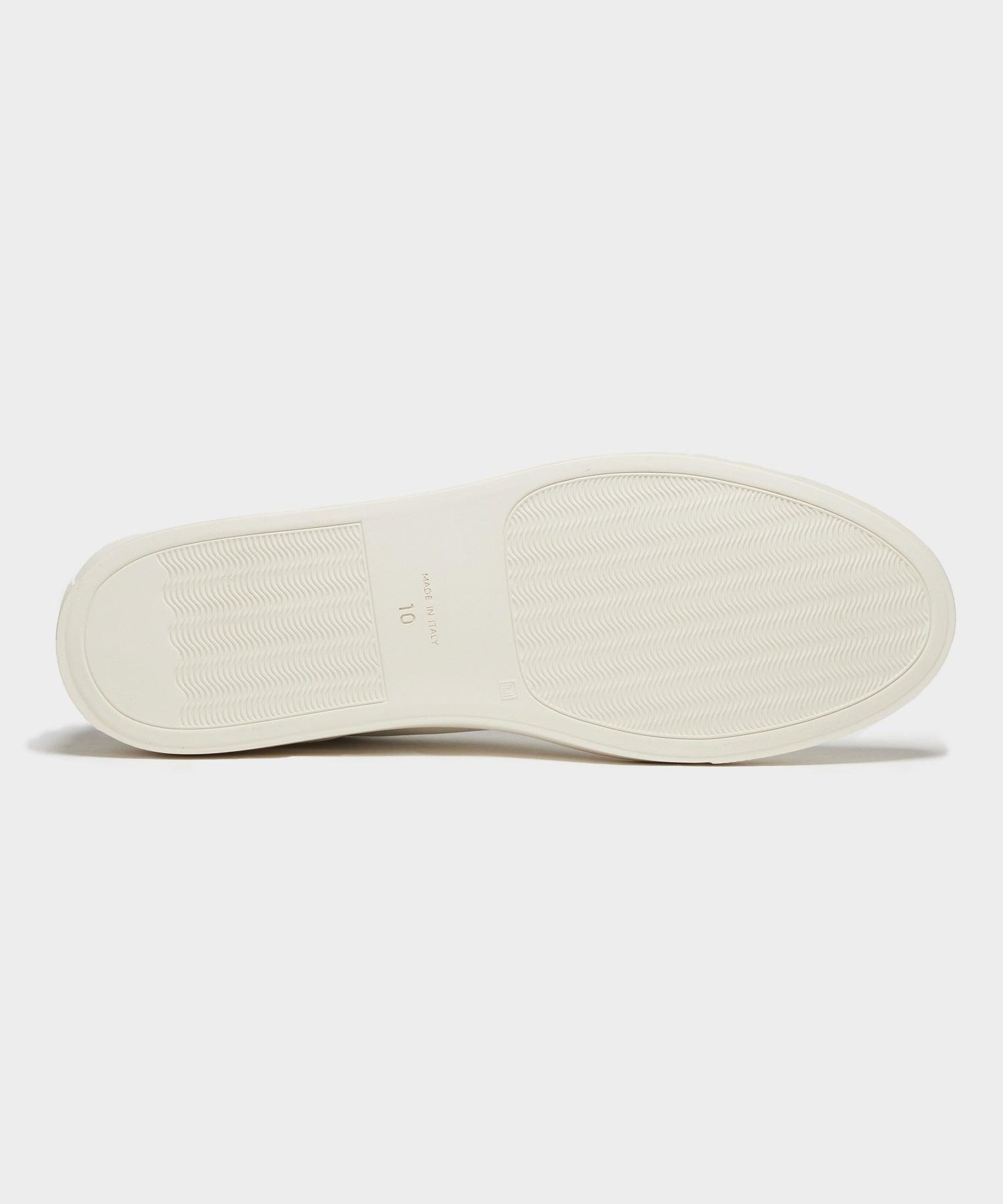 Tuscan Low Profile Sneaker in White Product Image