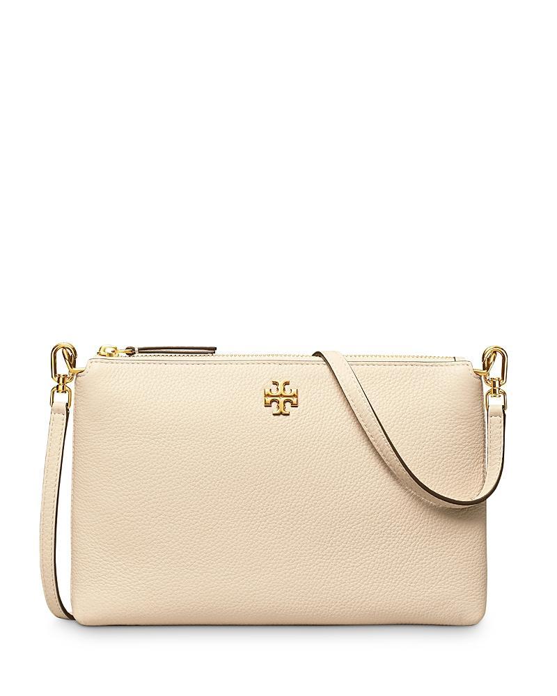 Tory Burch Mercer Pebbled Zip Crossbody Bag Product Image